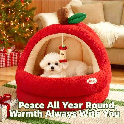 Christmas Tree Pet Bed – Cozy & cute, a festive little world for your furry friend!