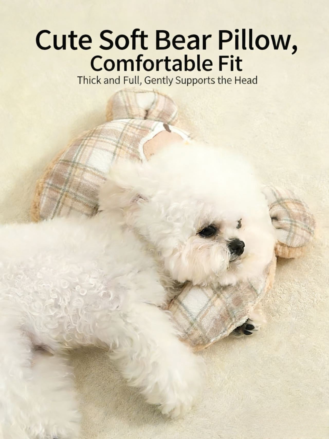 Cloud-Like Pet Blanket Pillow Combo