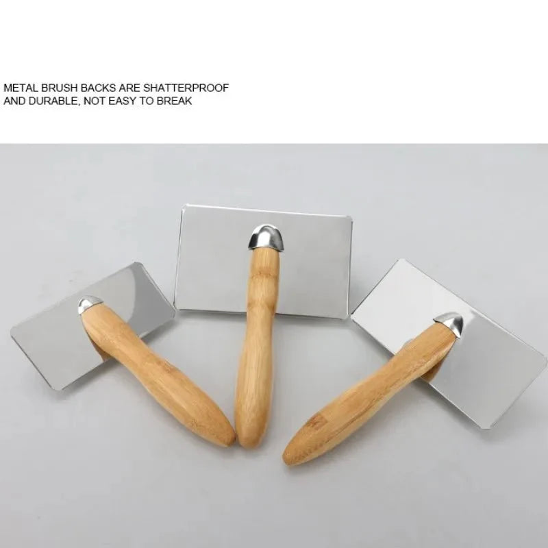 Comb Solid Wood Stainless for Hair Knot remove