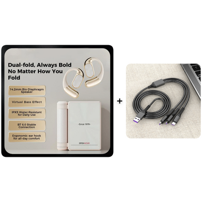 ⏳Time-Limited Special⏰Wireless Noise-Canceling Bluetooth 6.0 Earbuds 🥤, 145-Hour Ultra-Long Battery Life 🥳, IPX5 Waterproof Sports Earphones 🚲