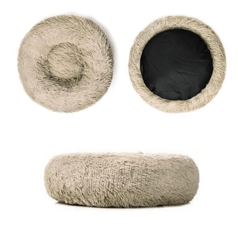 Comfy Anti-Anxiety Calming Dog & Cat Donut Bed | Fluffy Dog Bed