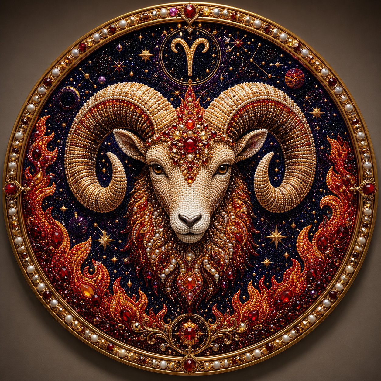 ⏳49% Discount Limited Time⏳3D Pearl 12 Zodiac Signs DIY Astrology Art Kit