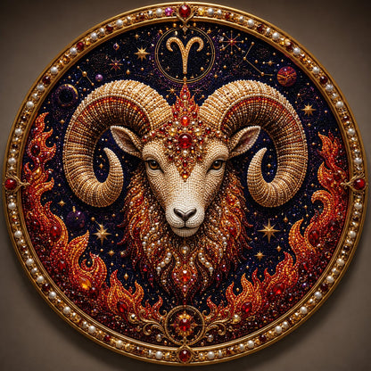 ⏳49% Discount Limited Time⏳3D Pearl 12 Zodiac Signs DIY Astrology Art Kit