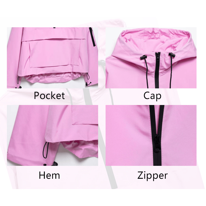 ☀️🌧️Letzter 3-Stunden-Flash-Sale 50% RABATT💧3-in-1 wasserdichte Damenjacke – Regen, Wind & Kälte, alles abgedeckt