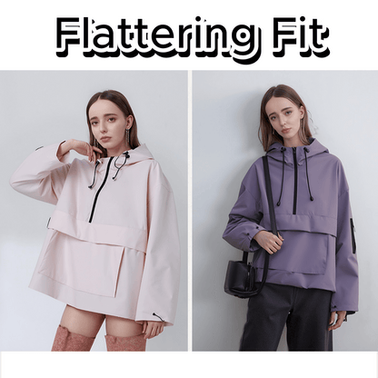 ☀️🌧️Letzter 3-Stunden-Flash-Sale 50% RABATT💧3-in-1 wasserdichte Damenjacke – Regen, Wind & Kälte, alles abgedeckt