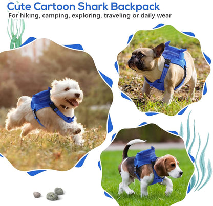 Dog Backpack Harness No-Pull with D-Ring outdoor hiking