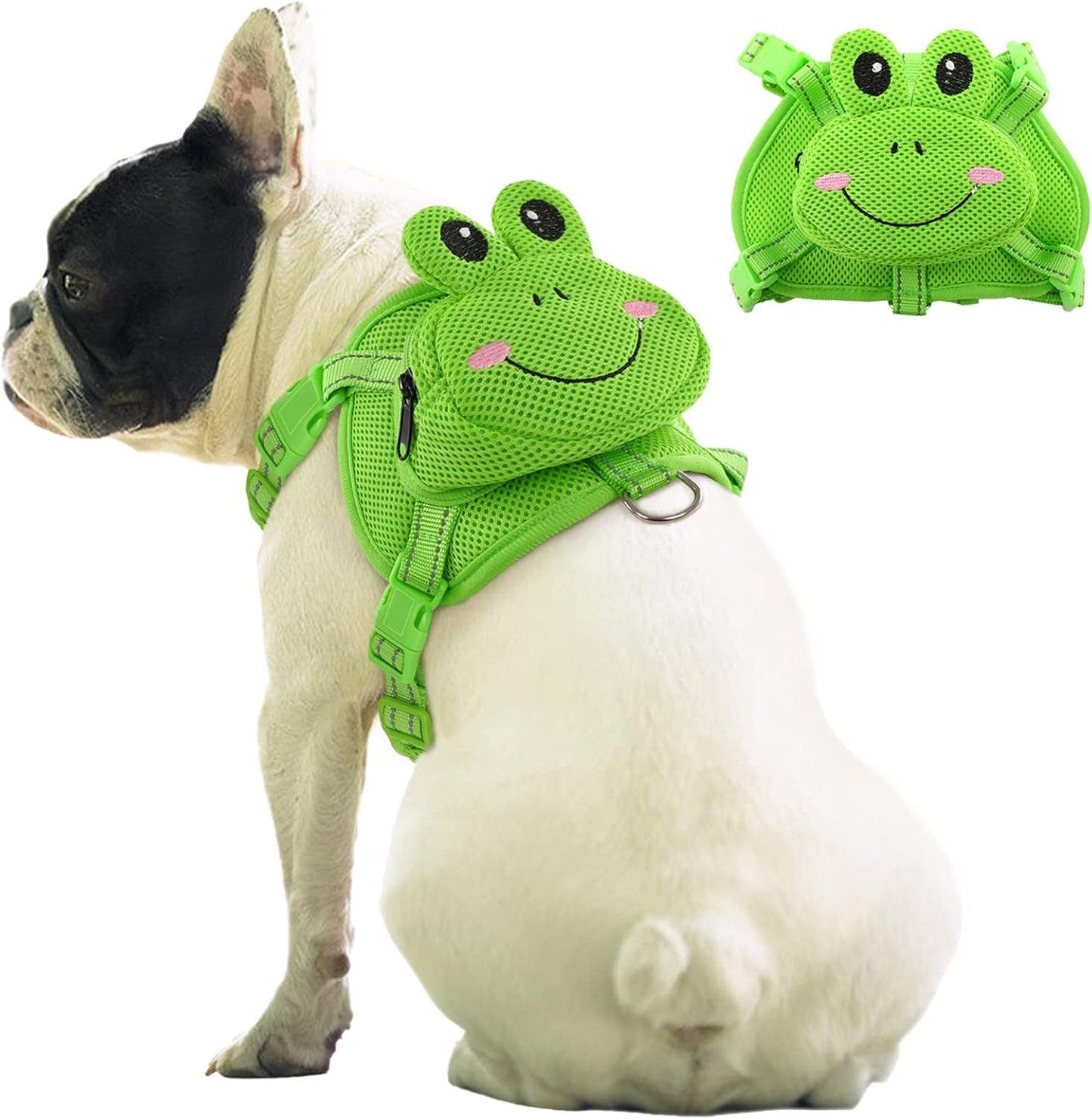 Dog Backpack Harness No-Pull with D-Ring outdoor hiking