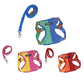 Dog Harness Leash Set Reflective Adjustable