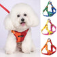 Dog Harness Leash Set Reflective Adjustable