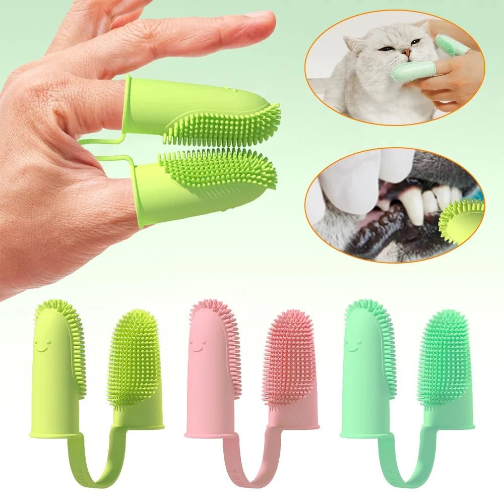 Super Soft Double Finger Toothbrush