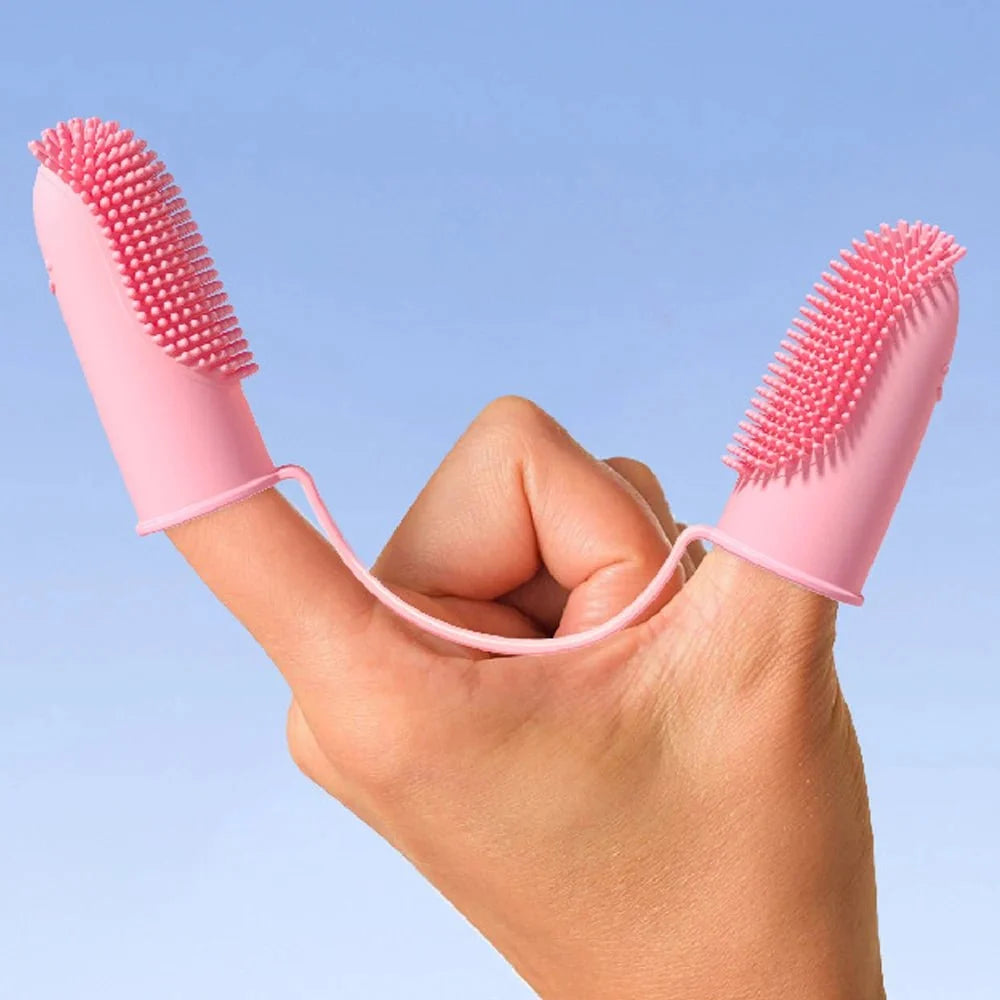 Super Soft Double Finger Toothbrush