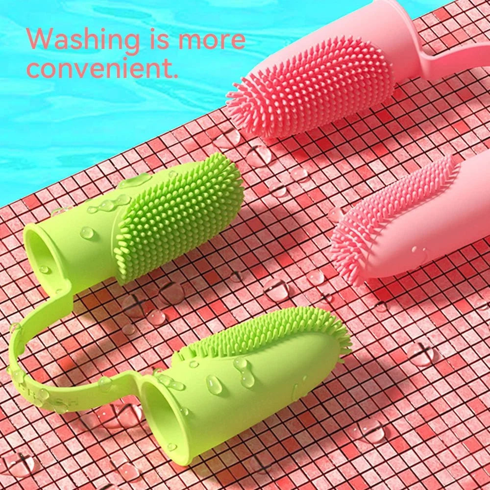 Super Soft Double Finger Toothbrush