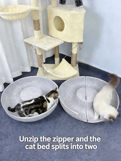 Donut Tunnel Cat Bed