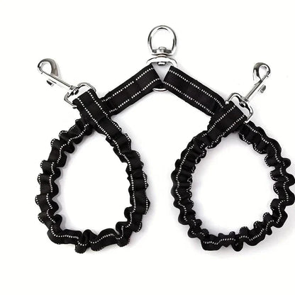 Double Dog Leash - Shock Absorbing
