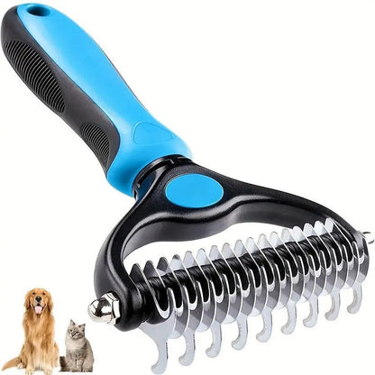 Double-Sided Grooming Brush
