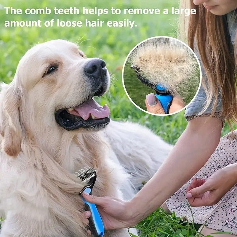 Double-Sided Grooming Brush