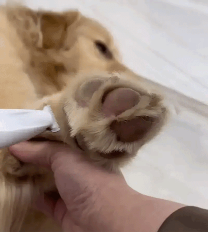PawGlow Illuminated Pet Paw Hair Trimmer For Precise Grooming