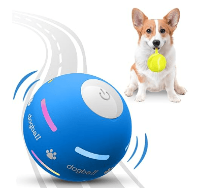 DuraSpin™ Self-Rolling Interactive Dog Ball