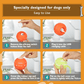 DuraSpin™ Self-Rolling Interactive Dog Ball