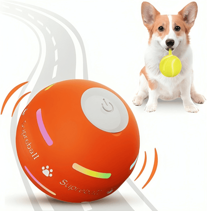 DuraSpin™ Self-Rolling Interactive Dog Ball
