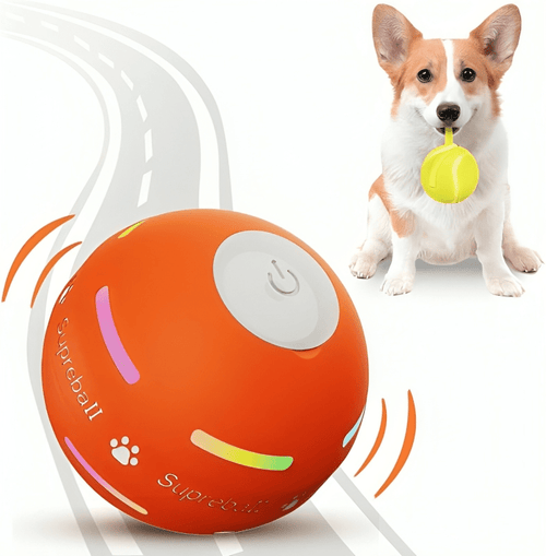 DuraSpin™ Self-Rolling Interactive Dog Ball