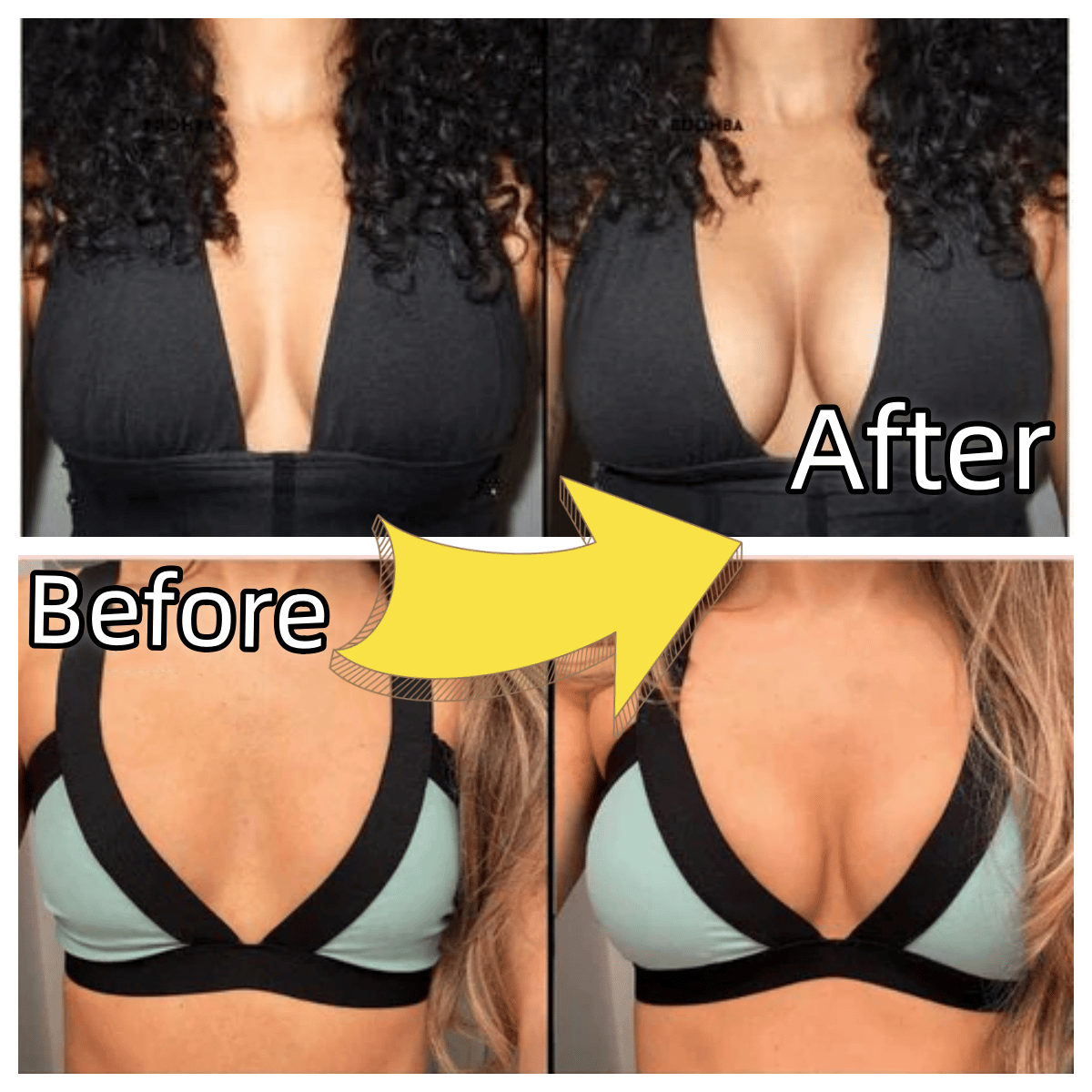 💕LAST DAY SALE !!💕OUFALI Lift Inserts for Bras – Lightly Padded, Double-Sided Adhesive👙 Reusable, Washable • Natural Lift • Seamless Under Clothing ✨