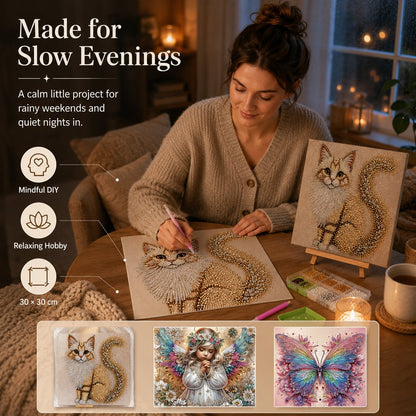 Crystal Diamond Art Kit DIY Decor For Beginners