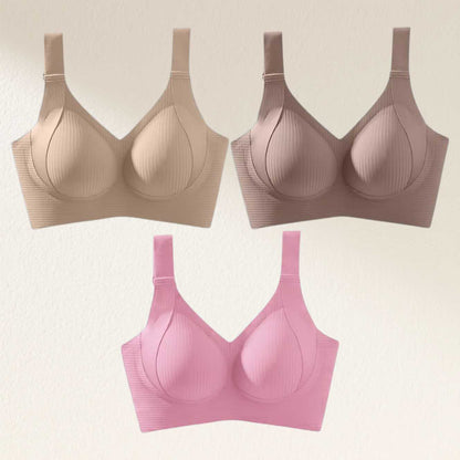 ⏰Last Day: Buy 1 Get 3🔥Comfortable Wireless Full Coverage Jelly Smoothing Super Bra 2.0👙 All-Day Comfort No More Sagging👍