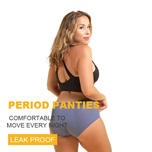 ⏳Last Day-Buy 1 Get 3 Packs!!🔥2026 Best-Selling🏆LunaBloom™ High-Waist Leak-Proof Panties✨Butter-soft, ultra-stretchy & discreetly protective 🍃
