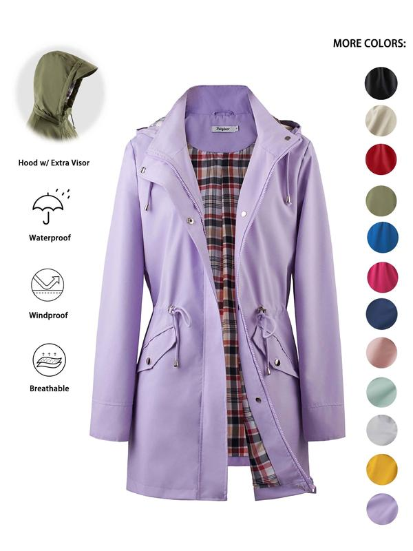💖LAST DAY SALE 50% OFF✨Womens Chic. Lightweight. Waterproof Jacket 🍃🧥-Unleash Style and Durability in Any Storm!