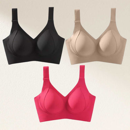 ⏰Last Day: Buy 1 Get 3🔥Comfortable Wireless Full Coverage Jelly Smoothing Super Bra 2.0👙 All-Day Comfort No More Sagging👍