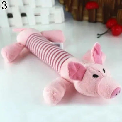 Animal Squeaky Plush Toy