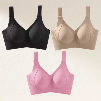 ⏰Last Day: Buy 1 Get 3🔥Comfortable Wireless Full Coverage Jelly Smoothing Super Bra 2.0👙 All-Day Comfort No More Sagging👍