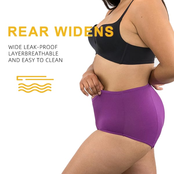 ⏳Last Day-Buy 1 Get 3 Packs!!🔥2026 Best-Selling🏆LunaBloom™ High-Waist Leak-Proof Panties✨Butter-soft, ultra-stretchy & discreetly protective 🍃