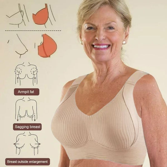 🎁Pay 1 Get 3 Packs🔥Super firming bra | Wire-free push-up bra👍No more sagging breasts