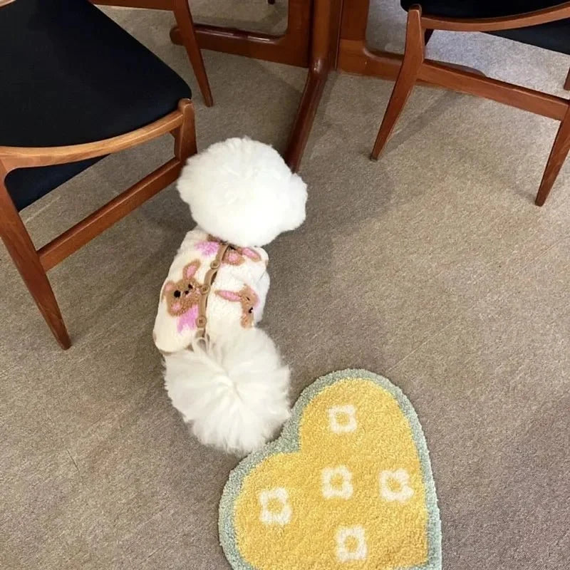 Fleece Coat Rabbit pattern