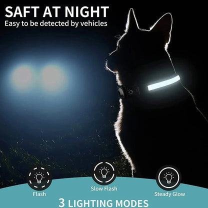 GlowTrack Airtag Dog Collar