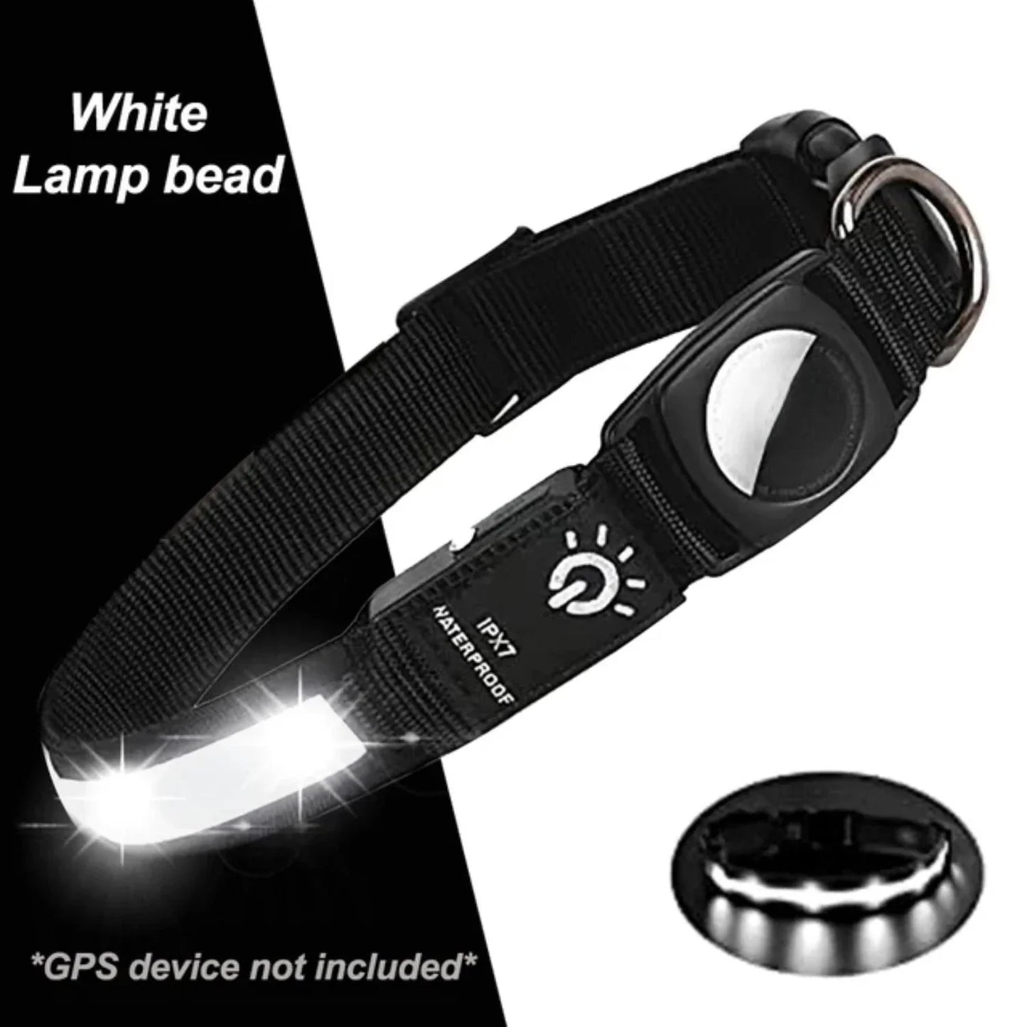 GlowTrack Airtag Dog Collar