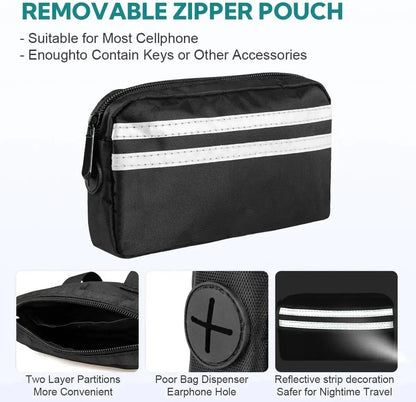 Hands-free Dog Leash with Storage Pouch