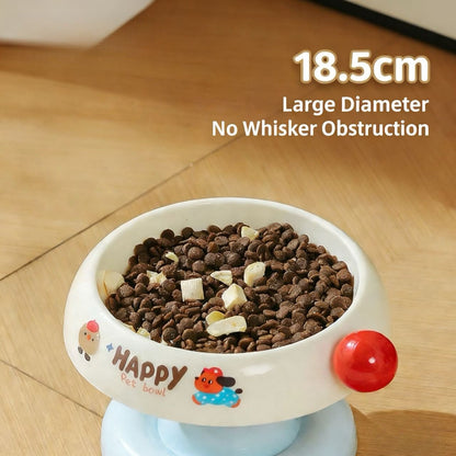Ice Cream Stainless Steel Pet Feeding Bowl
