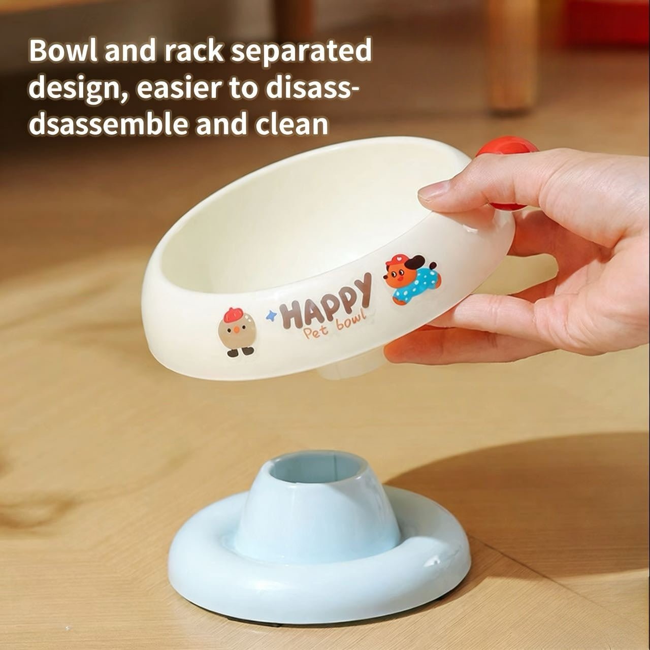 Ice Cream Stainless Steel Pet Feeding Bowl