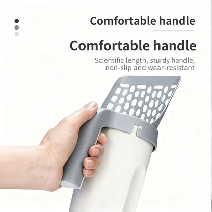 Integrated Cat Litter Scoop: Scoop, Bag & Seal – All in One Step.