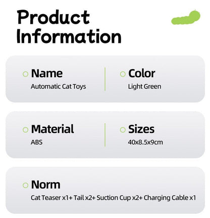 Interactive Cat Teaser Wall Toy