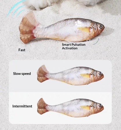 Interactive Flopping Fish Toy