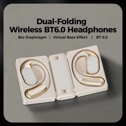 ⏳Time-Limited Special⏰Wireless Noise-Canceling Bluetooth 6.0 Earbuds 🥤, 145-Hour Ultra-Long Battery Life 🥳, IPX5 Waterproof Sports Earphones 🚲