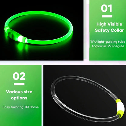 LED Collar Rechargeable