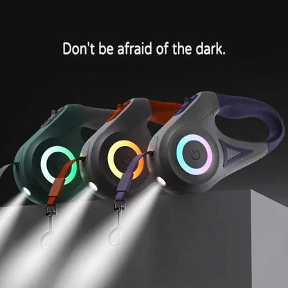 LED Retractable Dog Leash – Flexi Dog Leash