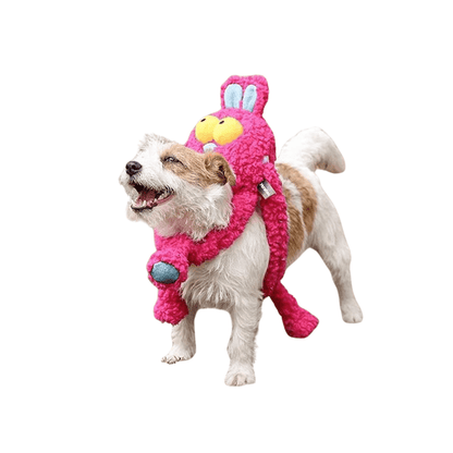 Long Hare Dog Rope Tug Toy