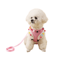 Mesh Small Dog Harness Adjustable Ball Lace Cute Summer