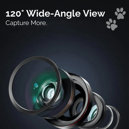 Mini Collar Camera with Video & Wide Angle Lens